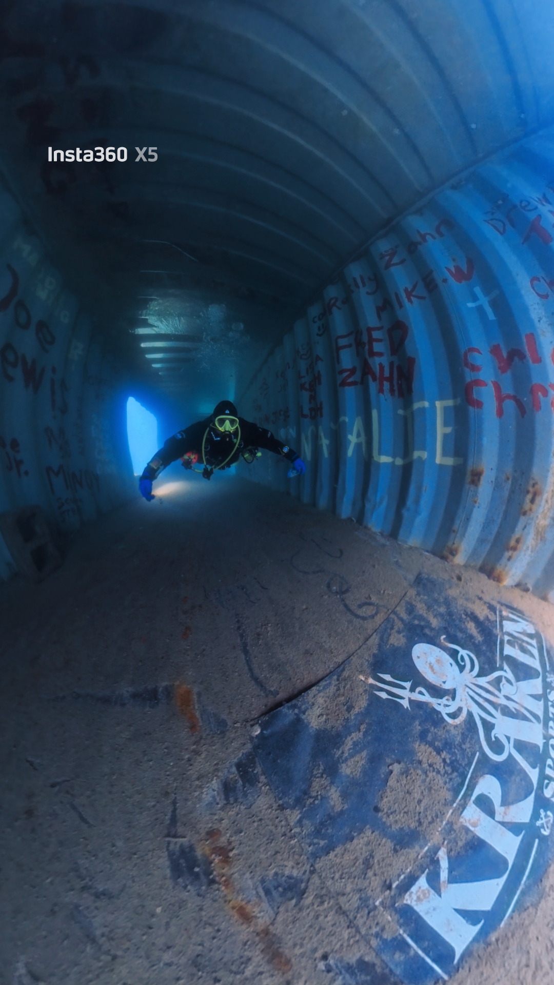 Roy A. diving